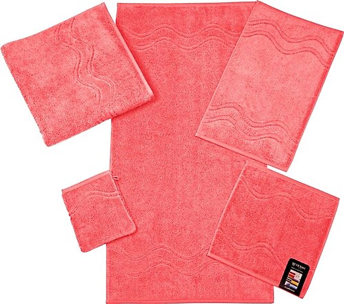 ROSS Gästehandtuch »Cashmere feeling«, (Packung, 6 St.), 100% Baumwolle, mi günstig online kaufen