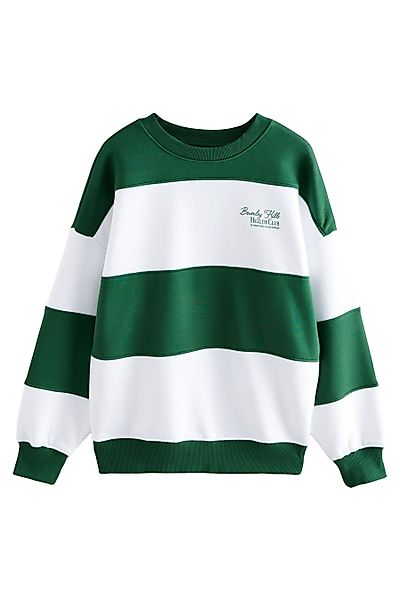 Next Sweatshirt Schweres Relaxed Fit Sweatshirt günstig online kaufen