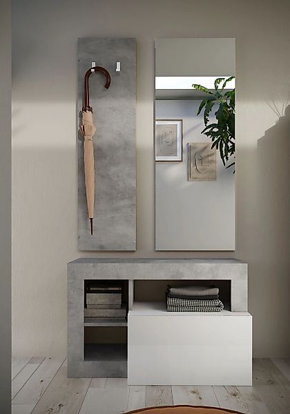 Home affaire Garderoben-Set "Hamburg" bestehend aus Garderobenbank, Gardero günstig online kaufen