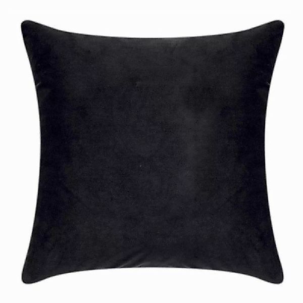 PAD Dekoobjekt Kissenhülle Samt Elegance Schwarz günstig online kaufen