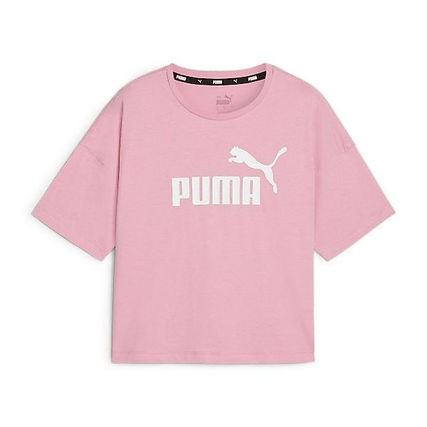 PUMA T-Shirt Puma Damen T-Shirt Essential Logo Cropped tee 586866 günstig online kaufen