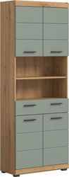 INOSIGN Hochschrank "SIENA, Breite 74cm, 4 Türen, 1 Schubkasten, 2 offene F günstig online kaufen