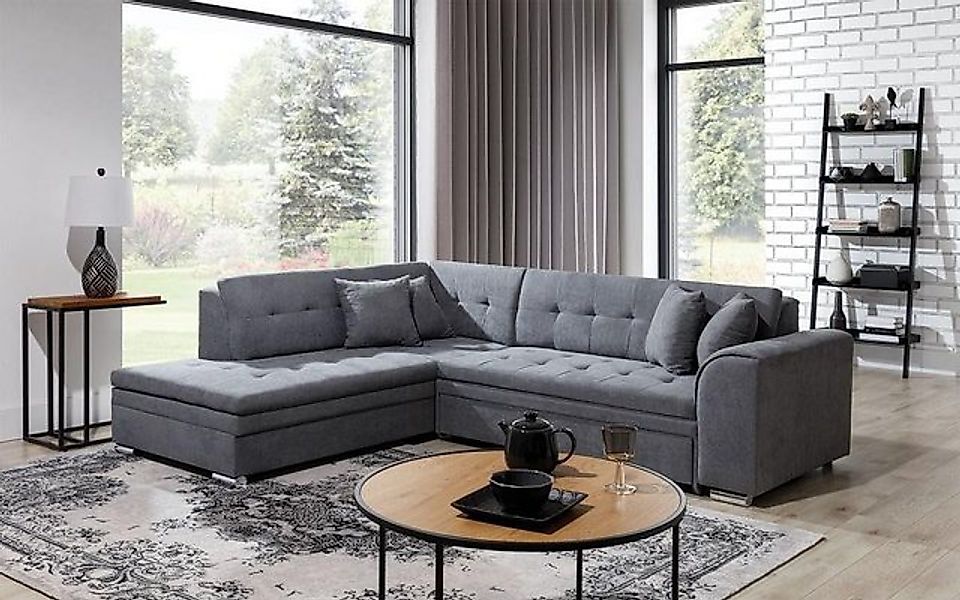 JVmoebel Ecksofa Ecksofa L-Form Wohnlandschaft Designer Sofa Couch Polster günstig online kaufen
