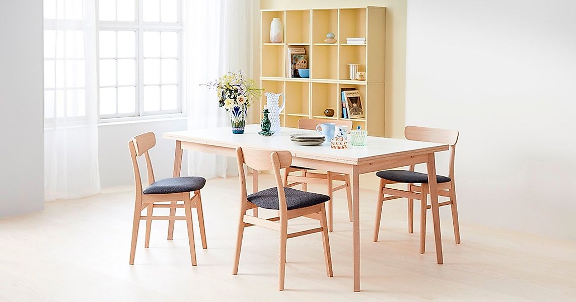 Hammel Furniture Esstisch »Basic Single, innenliegende Einlegeplatten, schn günstig online kaufen