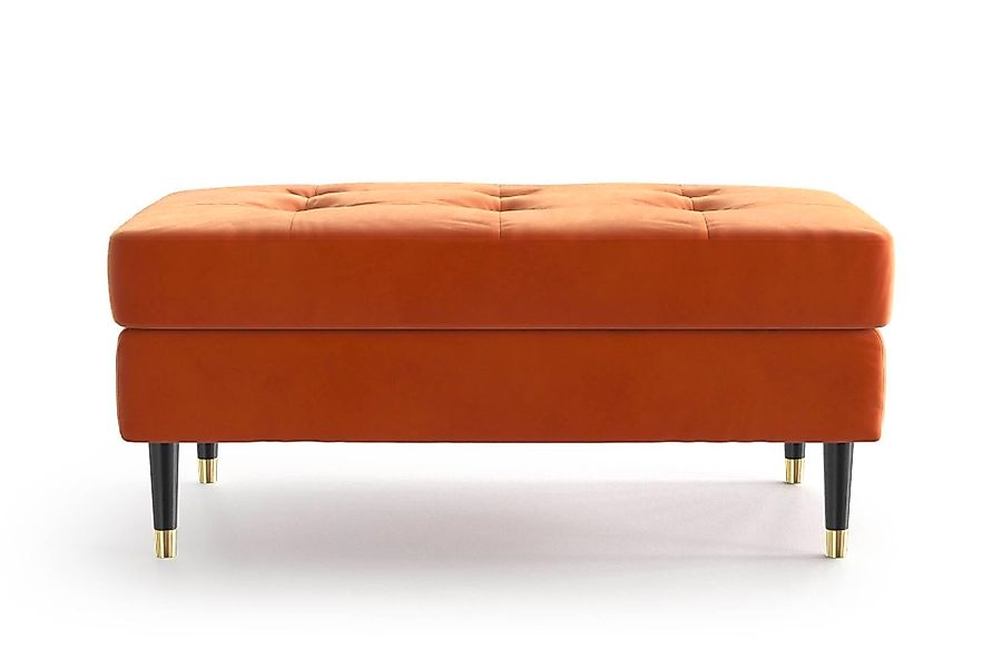 NADUVI Collection | Hocker Aldo Samt günstig online kaufen