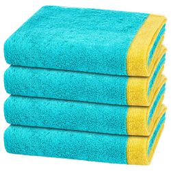 Cawö Handtuch Set Lifestyle Splash, Walkfrottee günstig online kaufen