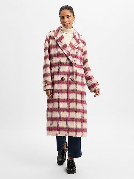 s.Oliver BLACK LABEL Funktionsmantel Modischer Mantel mit Karo-Muster günstig online kaufen