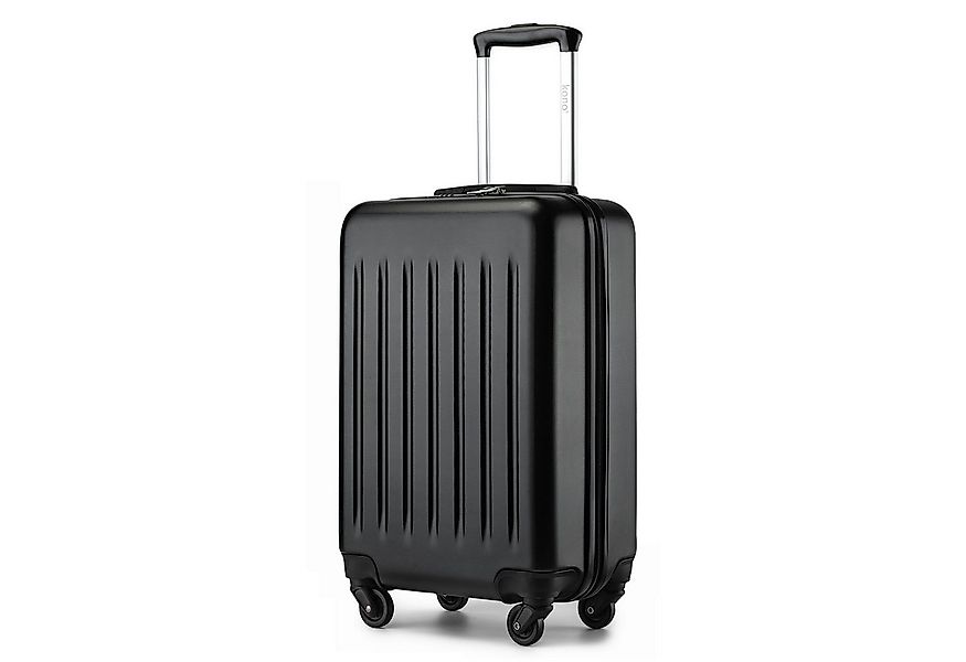KONO Handgepäckkoffer Hartschale Koffer Zwillingsrollen ABS Handgepäck Bord günstig online kaufen