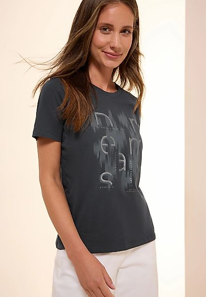 Cecil T-Shirt, mit Folienprint günstig online kaufen