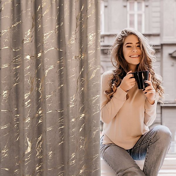 Eurofirany Vorhang Elegante, blickdichte Vorhänge aus günstig online kaufen