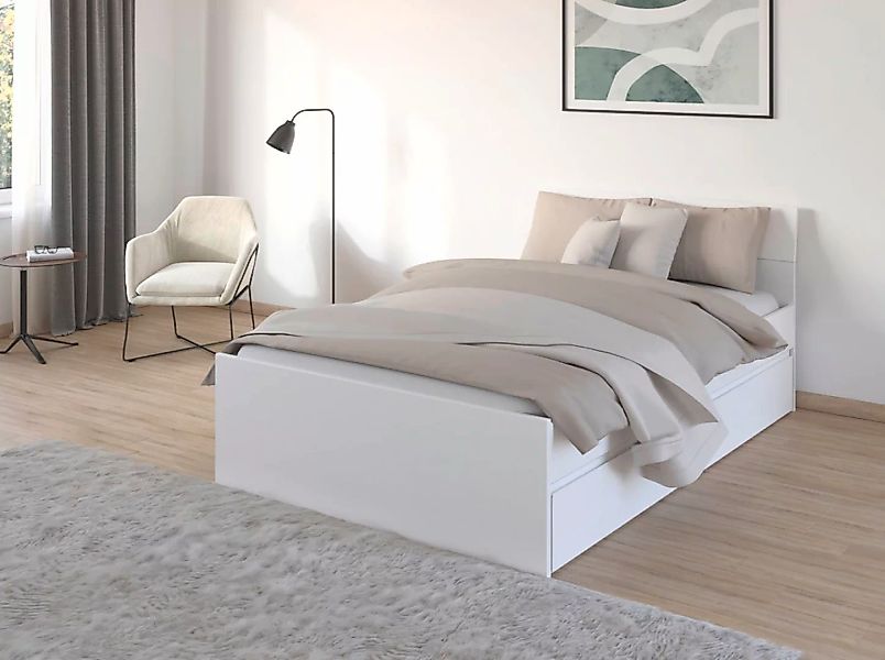 rauch Stauraumbett "Bett Einzelbett Doppelbett Stauraum JOEL", mit Bettschu günstig online kaufen