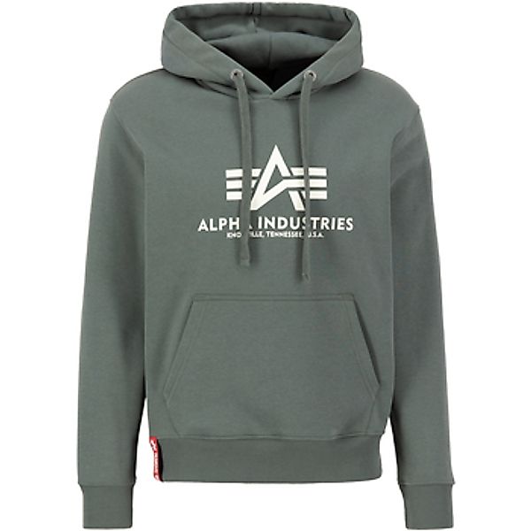 Alpha Industries  Sweatshirt Basic Hoodie BL - vintage green günstig online kaufen