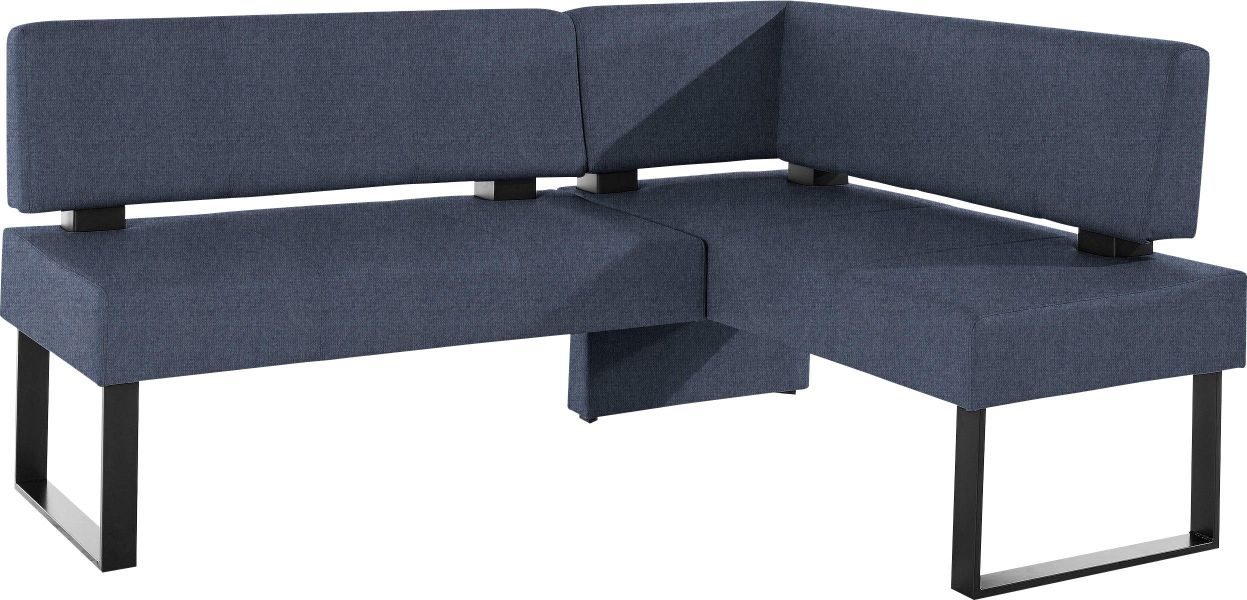 Home affaire Eckbank Oliver mit Metallgestell, günstig online kaufen