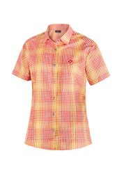 Maier Sports Funktionsbluse "Philina" Karierte Kurzarm-Bluse für Wandern, R günstig online kaufen