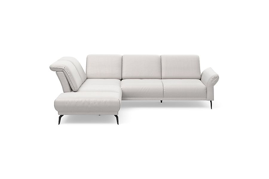 INOSIGN Ecksofa »Coco L-Form« Sitztiefen-, Arm- und Kopfteilverstellung, Co günstig online kaufen
