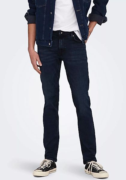 ONLY & SONS Slim-fit-Jeans ONSLOOM SLIM DMB 9595 DOT DNM NOOS mit Destroyed günstig online kaufen