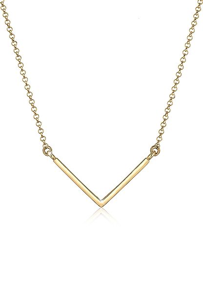 Elli Kette mit Anhänger V-förmiger Anhänger günstig online kaufen