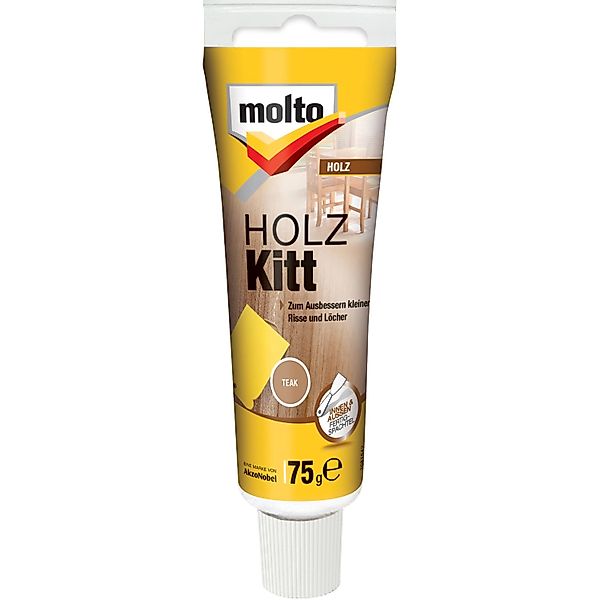Molto Holz Kitt für Innen und Außen Teak 75 g günstig online kaufen