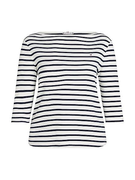 Tommy Hilfiger Curve T-Shirt CRV SLIM CODY BOAT-NK 3/4SLV in Großen Größen, günstig online kaufen