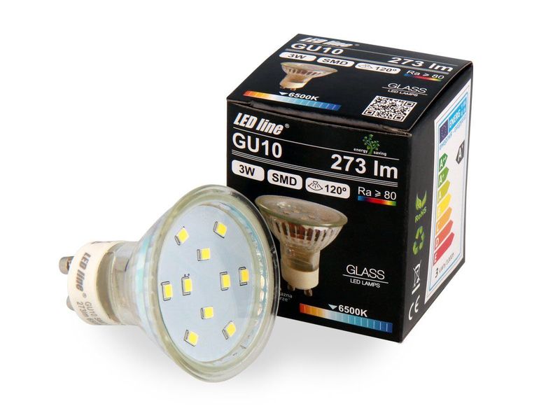 LED-Line LED-Leuchtmittel GU10 3W LED Leuchtmittel günstig online kaufen