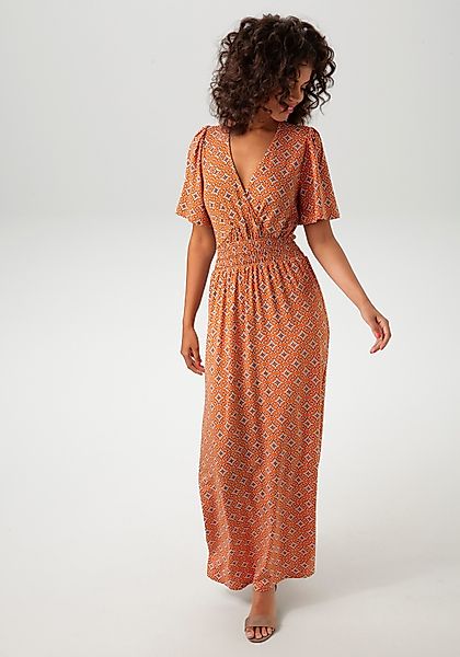 Aniston CASUAL Maxikleid mit extravaganten, grafischen günstig online kaufen