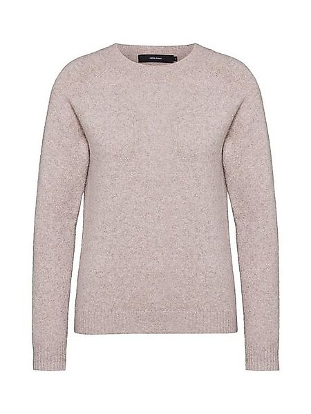 Vero Moda Rundhalspullover VMDOFFY in melierter Optik günstig online kaufen