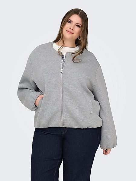 ONLY CARMAKOMA Blouson CARELLIE SCUBA LIFE JACKET OTW NOOS Materialmix, wei günstig online kaufen