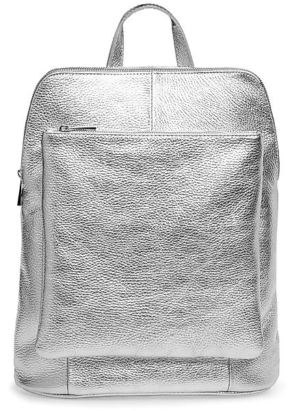 Caspar Cityrucksack Damen Leder Backpack Schultertasche günstig online kaufen