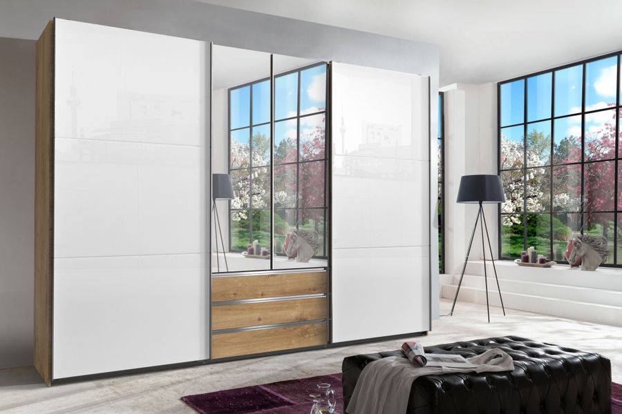 Wimex Schwebetürenschrank "Magic by fresh to go" tolles EXTRA: mit drehbare günstig online kaufen