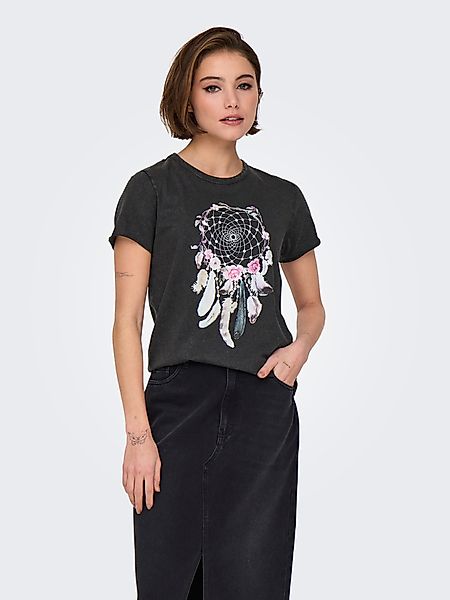 ONLY Rundhalsshirt ONLLUCY REG S/S TOP günstig online kaufen