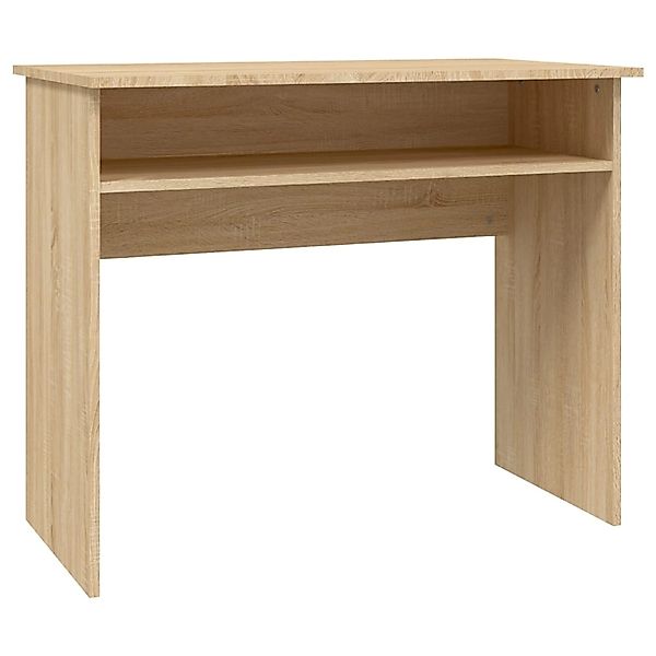 vidaXL Schreibtisch Sonoma-Eiche 90x50x74 cm Holzwerkstoff 801173 günstig online kaufen