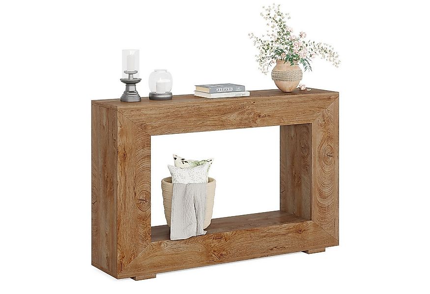 Tribesigns Konsolentisch 120 x 30 x 83.5cm Beistelltisch, Flurtisch, Sofati günstig online kaufen