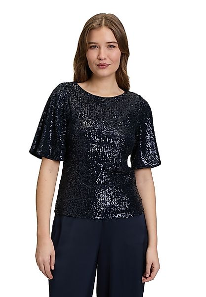 Vera Mont Kurzarmshirt "Vera Mont Pailletten-Bluse mit Flügelärmeln", (1 tl günstig online kaufen