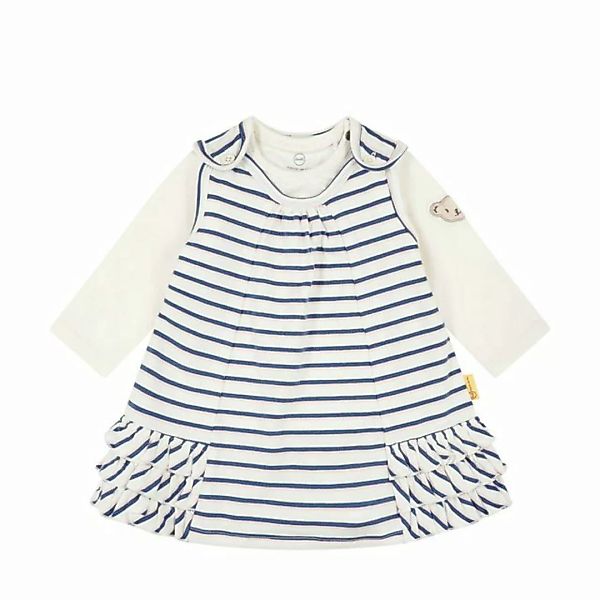 Steiff Trägerkleid Set Kleid + T-Shirt langarm Butterfly günstig online kaufen