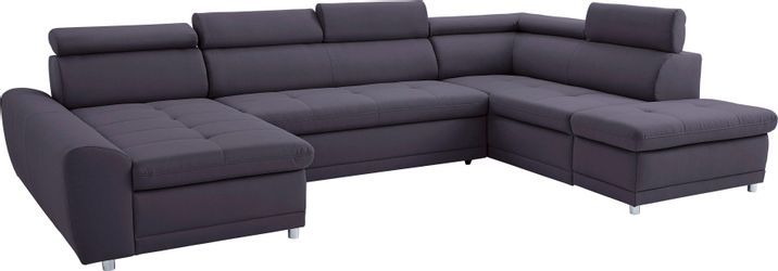 sit&more Wohnlandschaft "Riva U-Form" wahlweise mit Bettfunktion günstig online kaufen