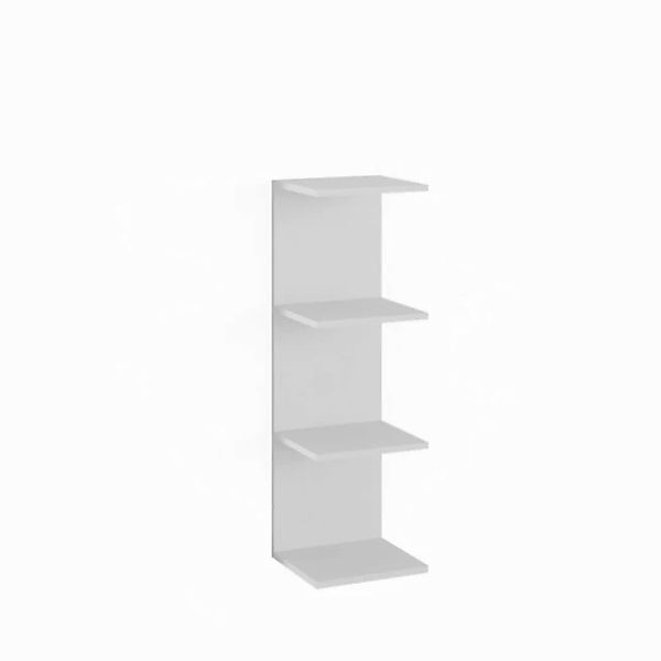 Vicco Bücherregal Paolo, Weiß, 30 x 95 cm günstig online kaufen