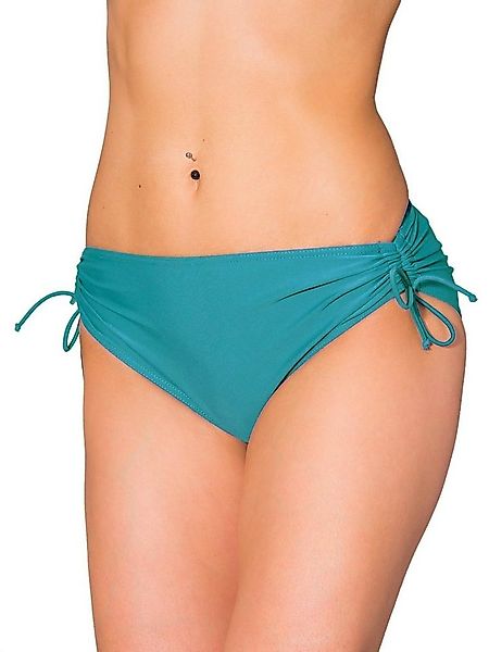 Aquarti Bikini-Hose Aquarti Damen Bikinihose mit Raffung und Schnüren günstig online kaufen