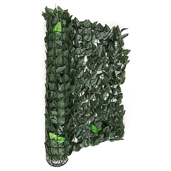 blumfeldt Balkonsichtschutz Fency Dark Leaf Sichtschutzzaun günstig online kaufen