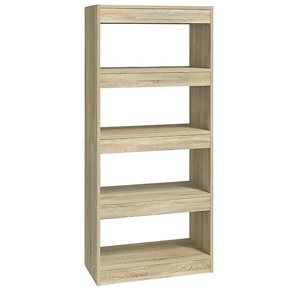 vidaXL Bücherregal Bücherregal/Raumteiler Sonoma-Eiche 60x30x135 cm günstig online kaufen