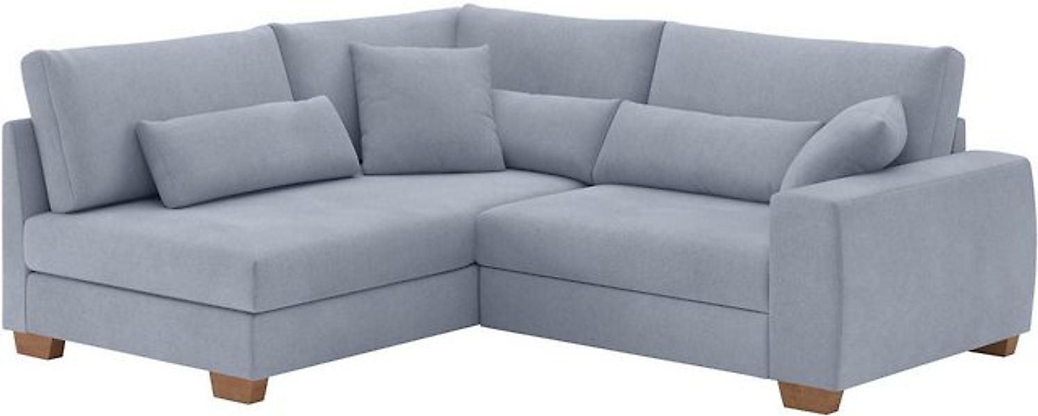 Mr. Couch Ecksofa "Helena L-Form, bis 140 kg belastbar", mit Taschenfederke günstig online kaufen