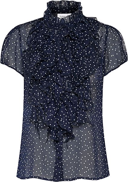 Saint Tropez Rüschenbluse LiljaSZ Crinkle SS günstig online kaufen