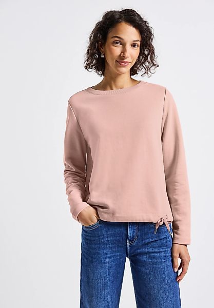 STREET ONE Sweatshirt, mit Tunnelzug am Saum günstig online kaufen