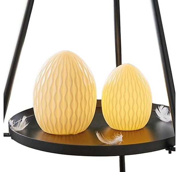 Home-trends24.de Osterfigur LED Ei Osterei Ostereier Weiß Figur Ostern Deko günstig online kaufen
