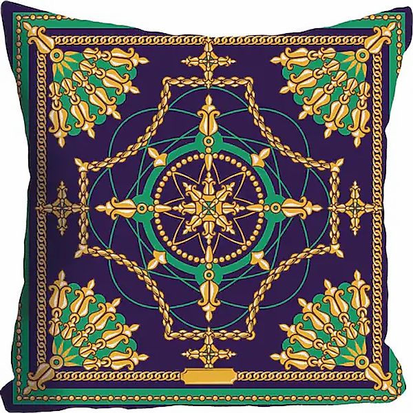 queence Dekokissen »»Ornament«,«, Kissenhülle ohne Füllung, 1 Stück günstig online kaufen