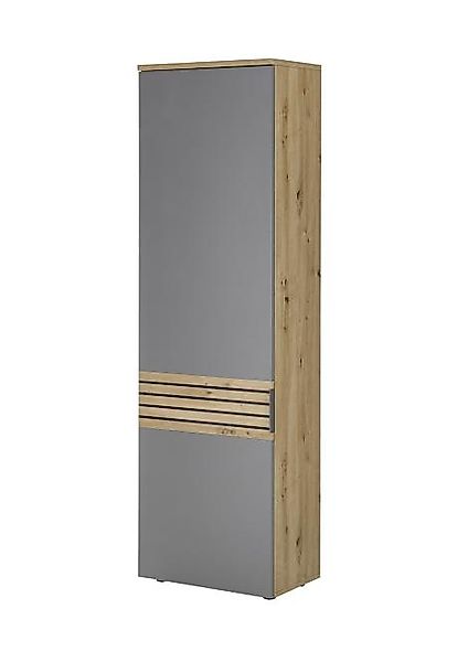 HBZ Garderobenschrank "Milan, BxHxT 60x197x38 cm" 1 Stk. tlg. Mit 1 Tür, 1 günstig online kaufen