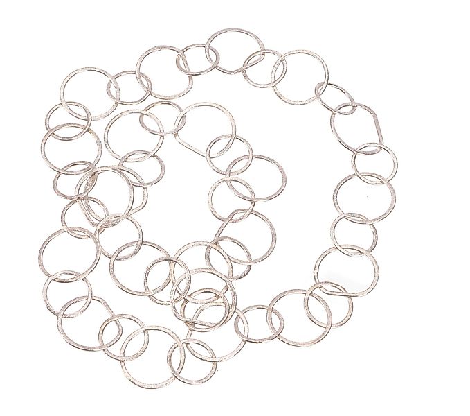 Guru-Shop Perlenkette Matte Boho Halskette, breite günstig online kaufen