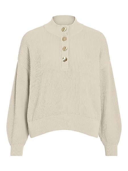 Vila Stehkragenpullover VICHING CREW NECK L/S KNIT TOP - NOOS günstig online kaufen