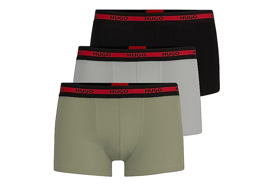 HUGO Boxer Trunk Triplet Planet (3-St., 3er Set) mit umlaufendem Markenschr günstig online kaufen