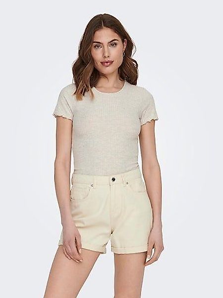 ONLY Rundhalsshirt ONLEMMA S/S SHORT TOP günstig online kaufen