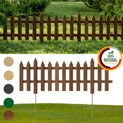 Floranica Zierzaun Vorgartenzaun Steckzaun Gartenzaun Zierzaun günstig online kaufen